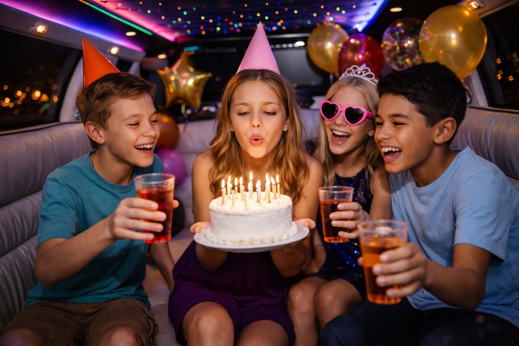Anniversaire en limousine Paris